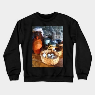 Kitchens - Baskets of Eggs Crewneck Sweatshirt